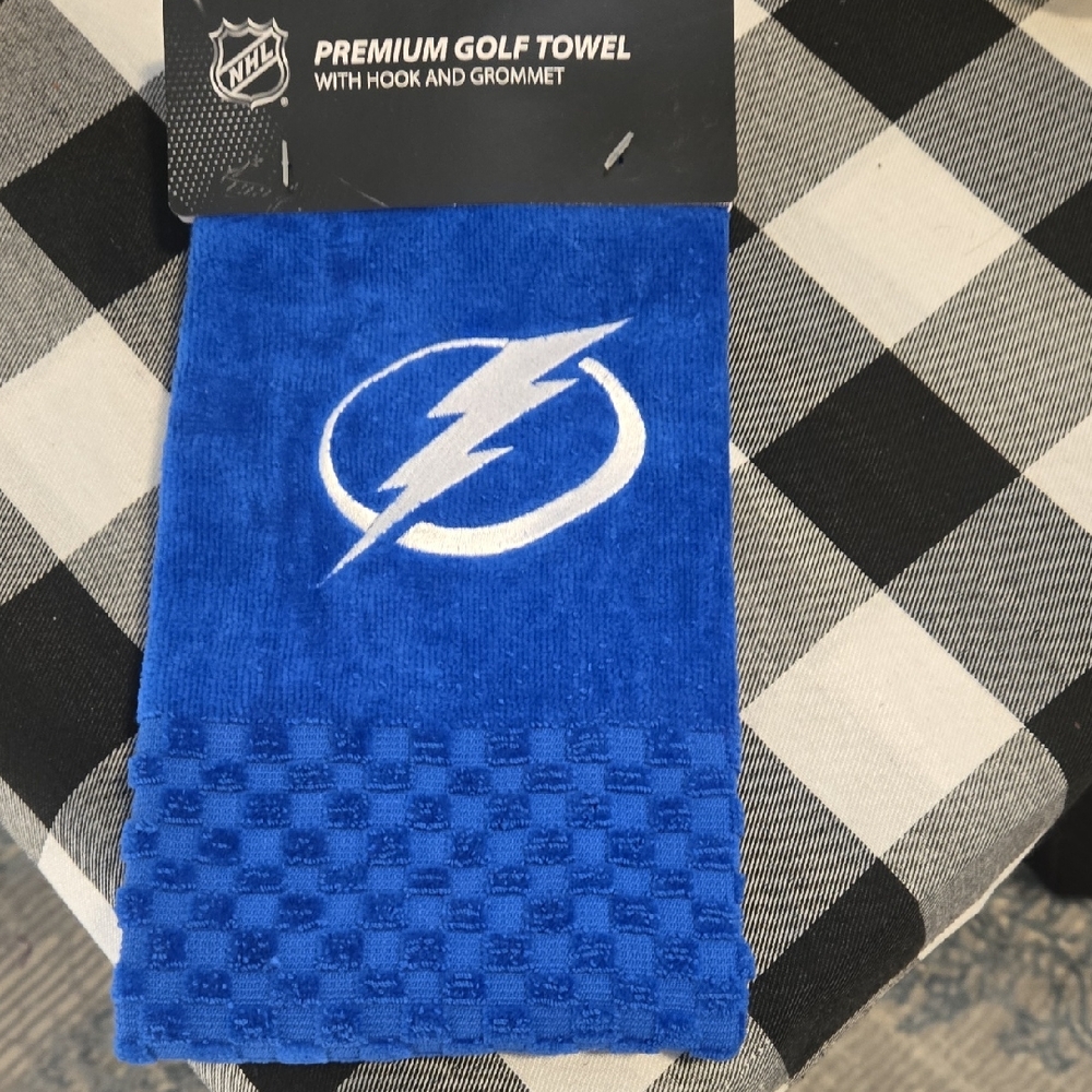 Tampa Bay Lightning Golf Towel